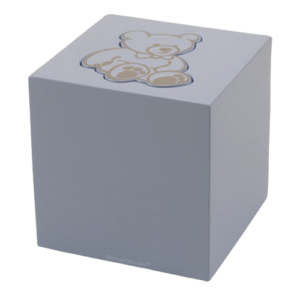 Infant and children urns are available in a number of styles and materials