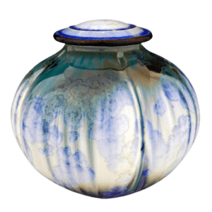 The hand made nature of ceramic cremation vessels offers a way to capture a unique personality