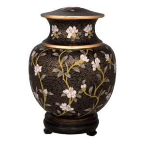 A cloisonne urn will pay a lasting tribute to the person it memorializes