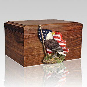 Veteran Cremation urns capture the legacy of a true American hero or patriotic individual